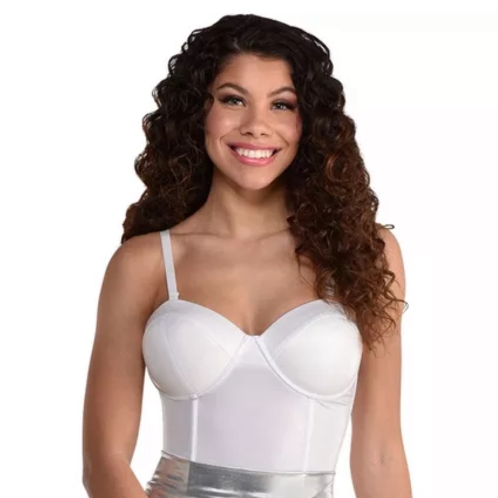 NWT White costume corset
